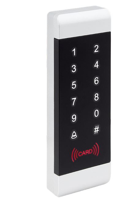 Duál frekvenciás beltéri, EM/MF RFID kártya, PIN kód, MQ-101D